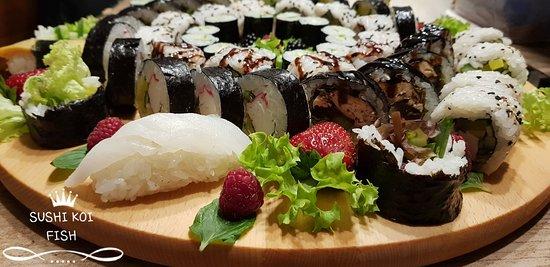 Sushi Koi Fish
