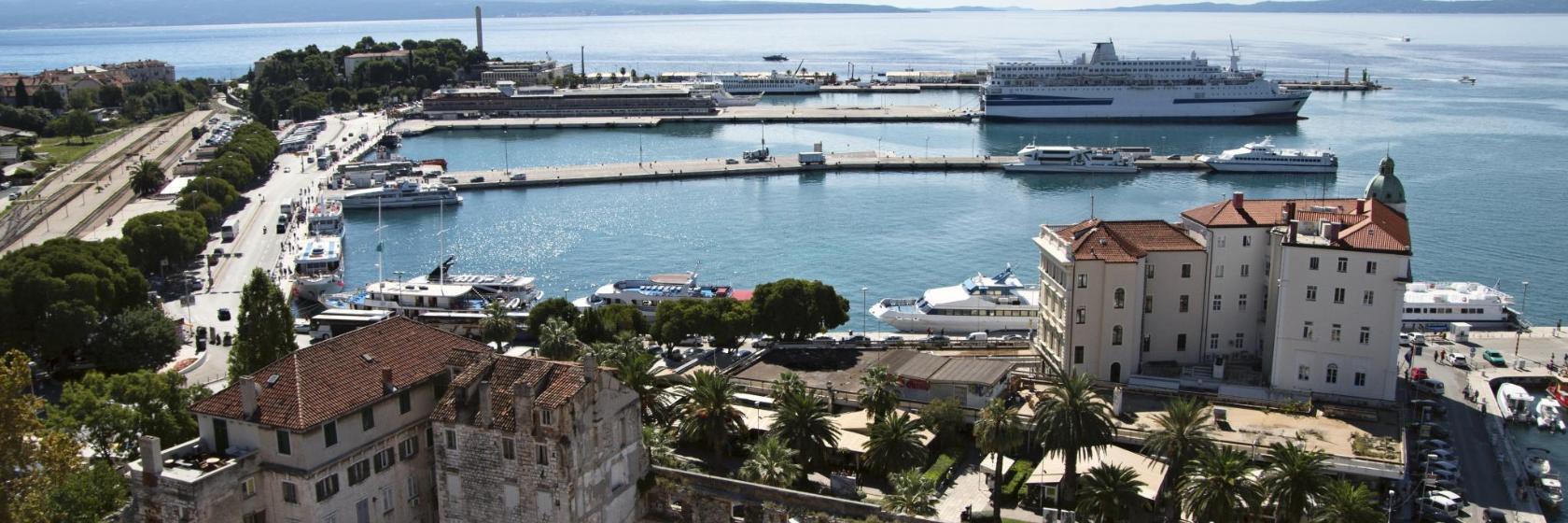 Hafen von Split